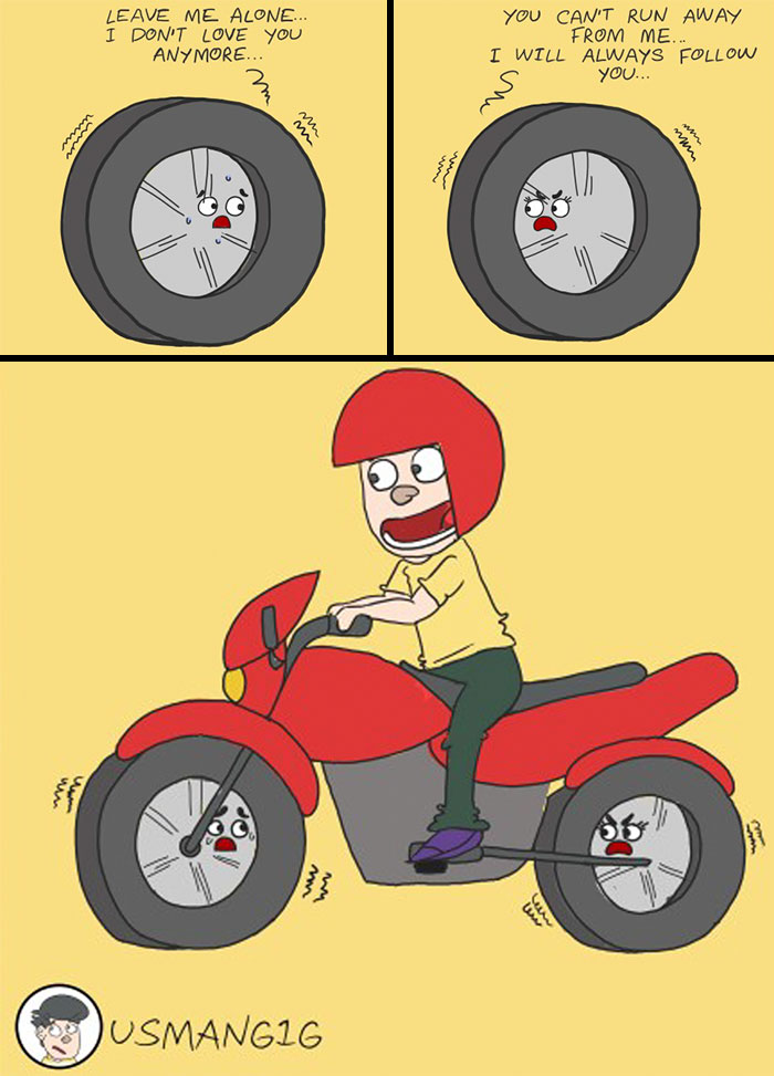 Comics Based On Perspective Of Non-Living Objects