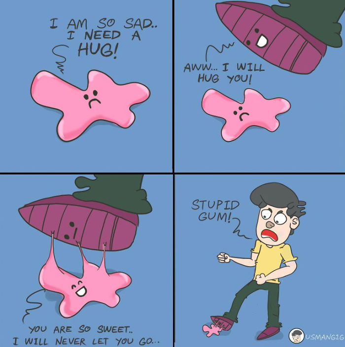 Comics Based On Perspective Of Non-Living Objects