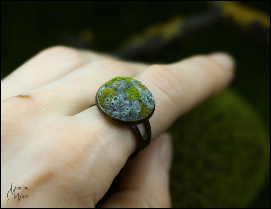 I Am Inspired By The Forest And Natural Textures To Create Decorations From Polymer Clay