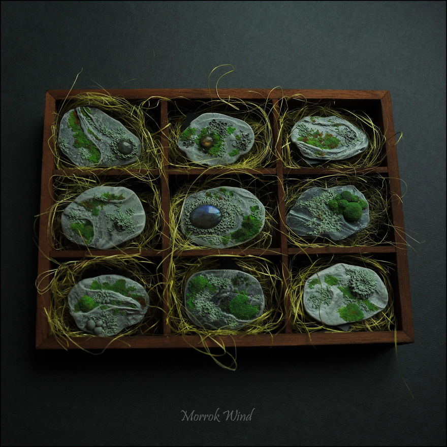 I Am Inspired By The Forest And Natural Textures To Create Decorations From Polymer Clay I Am Inspired By The Forest And Natural Textures To Create Decorations From Polymer Clay