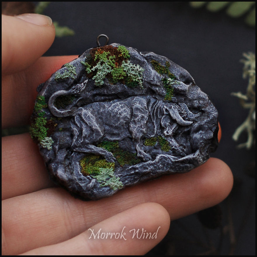 I Am Inspired By The Forest And Natural Textures To Create Decorations From Polymer Clay I Am Inspired By The Forest And Natural Textures To Create Decorations From Polymer Clay