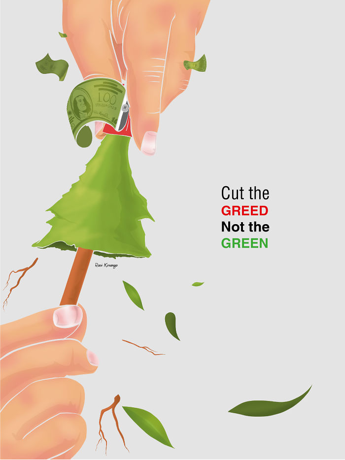 9+ Brutally Honest Illustrations About Deforestation That Will Makes Us Realize Loss Of Every Single Tree