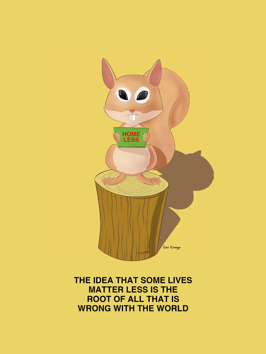 I Illustrated Consequences Of Deforestation Through Concept Art That Will Make Us Feel Ashamed Of Being Humans