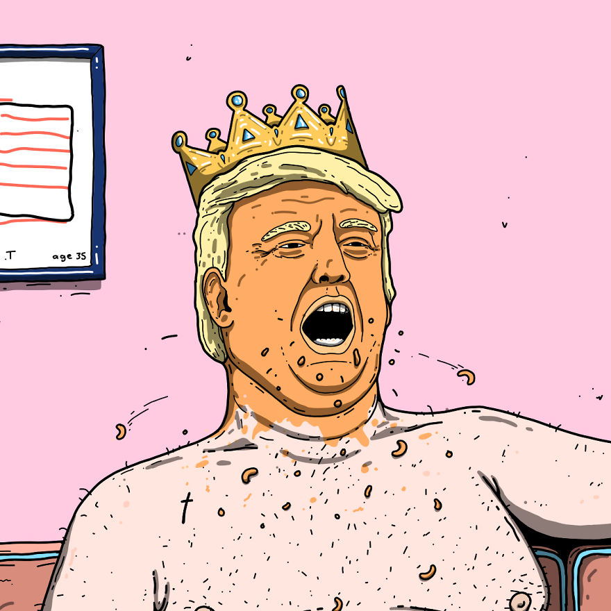 I Decided To Imagine What The President Got Up To On His Days Off