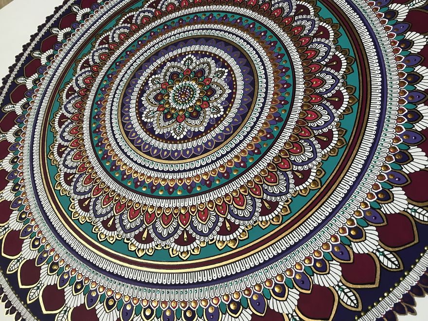 I Draw And Paint Mandalas To Cure My Anxiety I Draw And Paint Mandalas To Cure My Anxiety