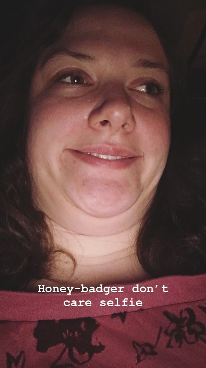 Honey Badger Don’t Care - Selfie
