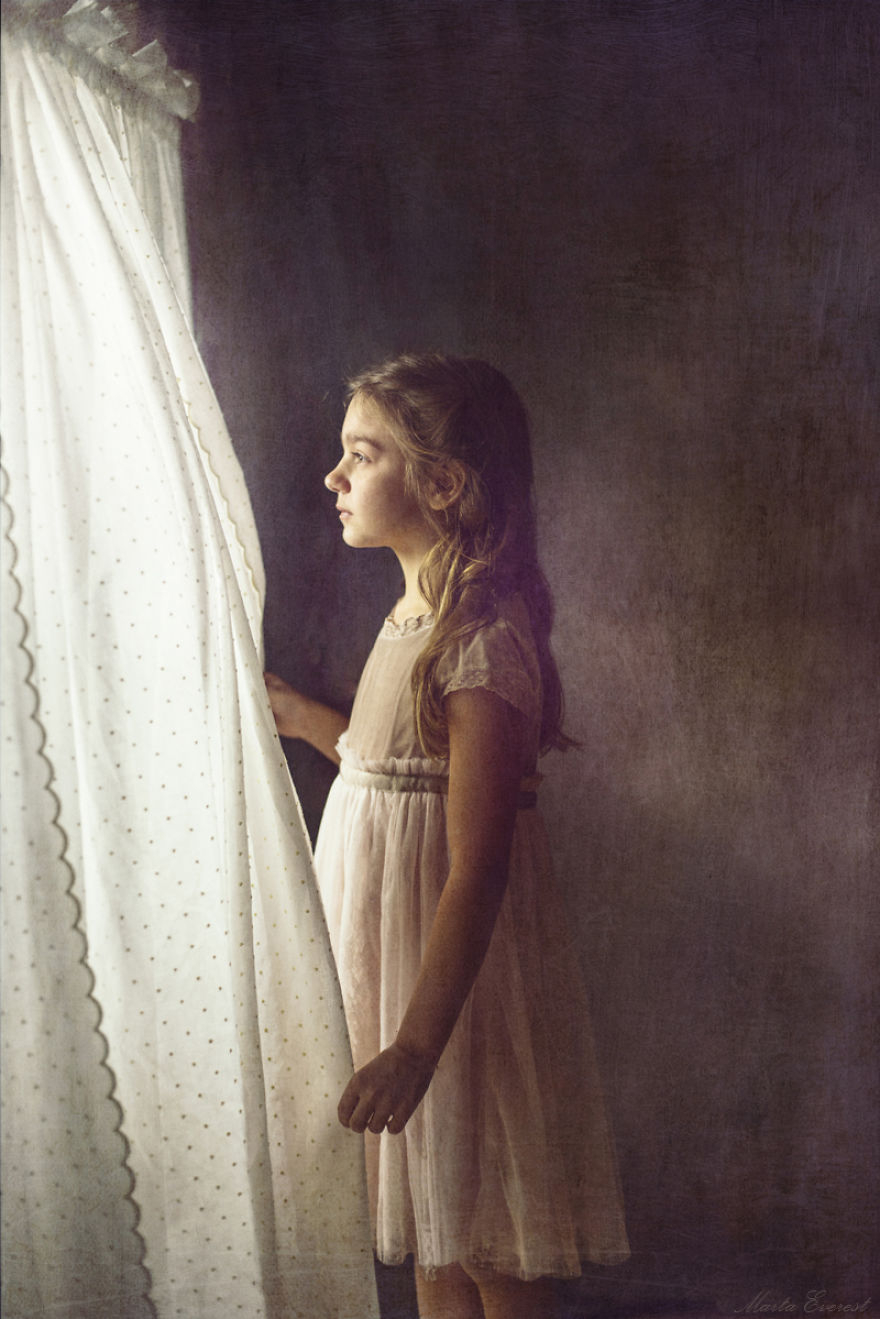 By The Window, Childhood-Inspired Photo Series