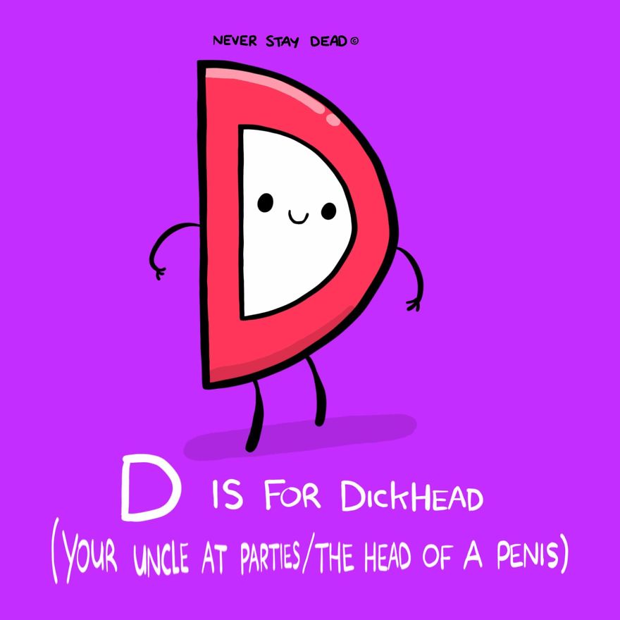 Cute And Offensive Alphabet