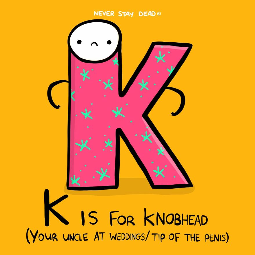 Cute And Offensive Alphabet