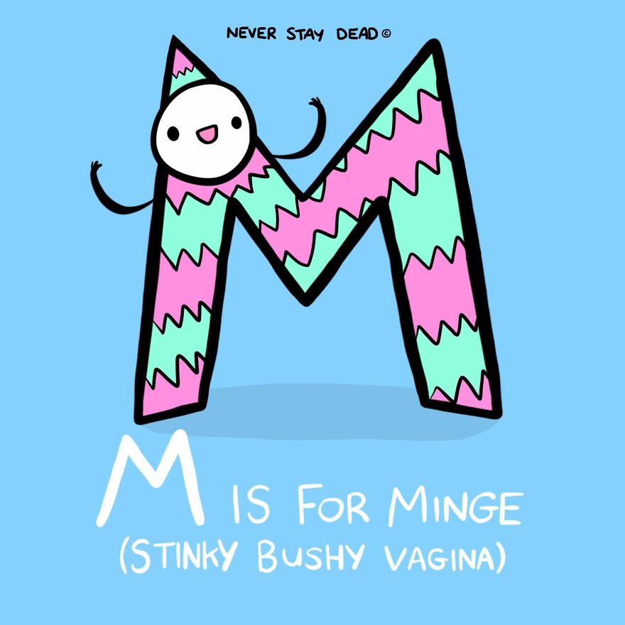 Cute And Offensive Alphabet