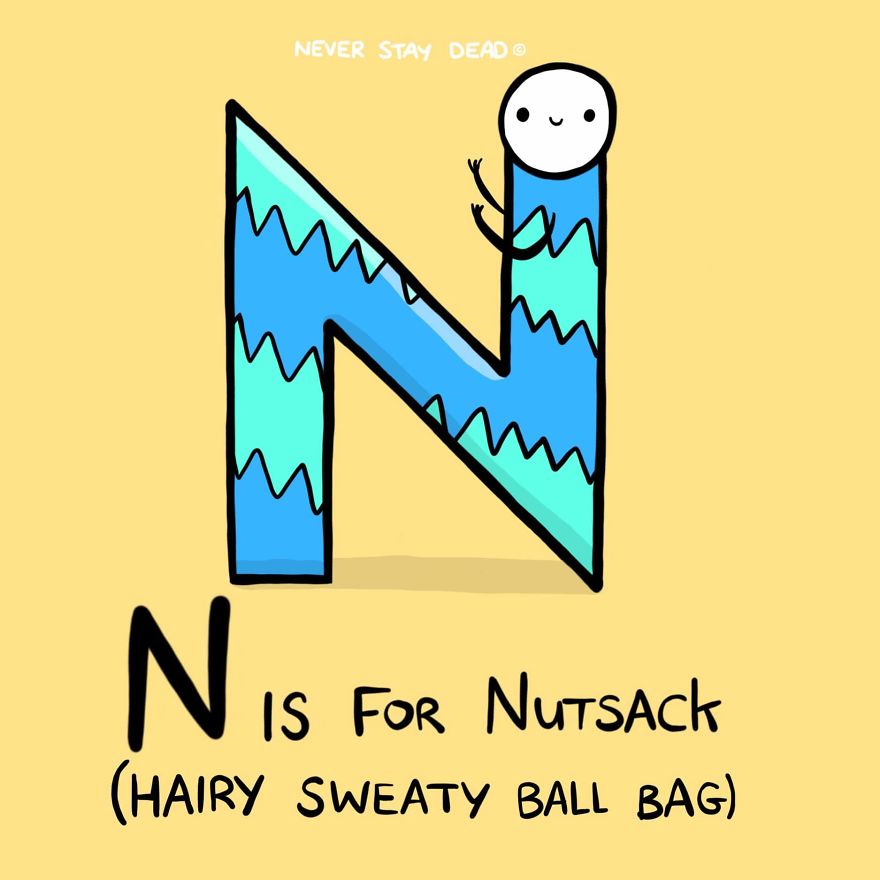 Cute And Offensive Alphabet