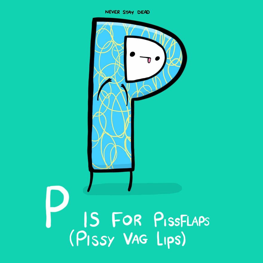 Cute And Offensive Alphabet