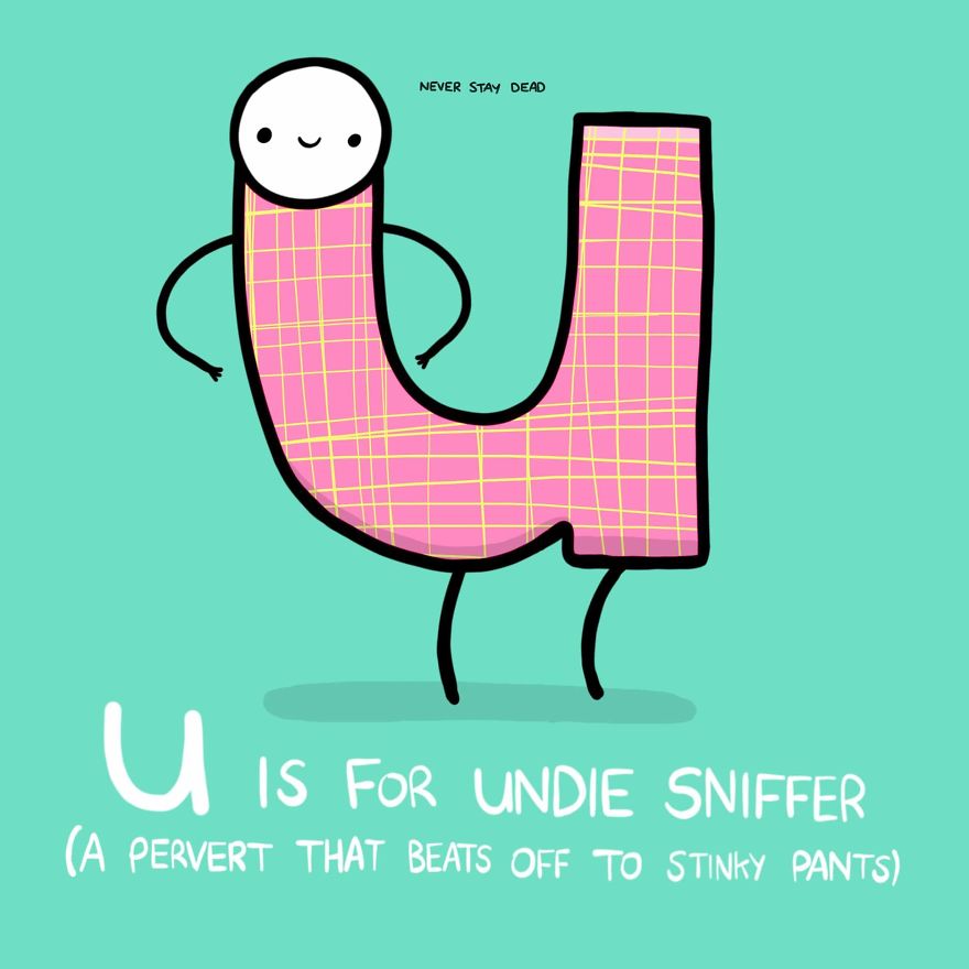 Cute And Offensive Alphabet