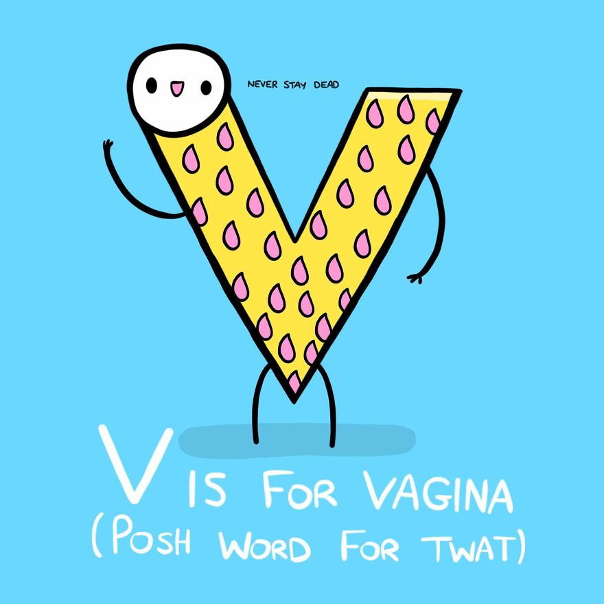 Cute And Offensive Alphabet