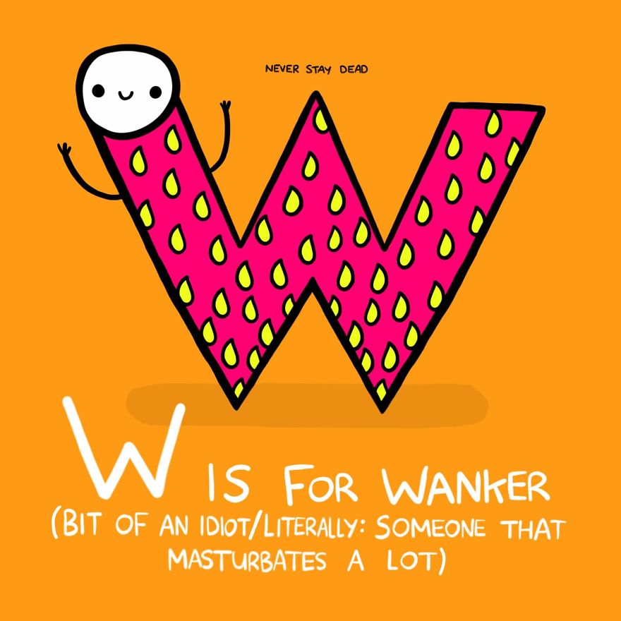 Cute And Offensive Alphabet