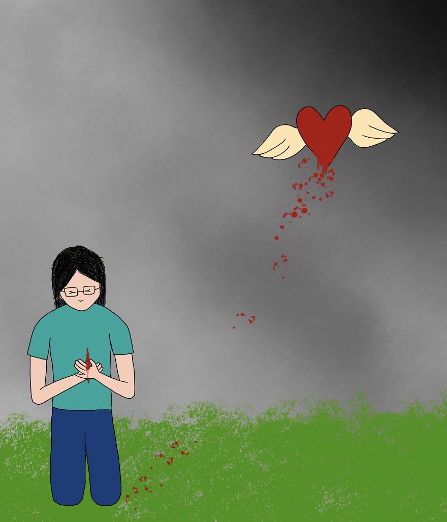 Heart Has Burst Away