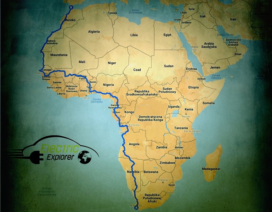 I Became The First Human Being To Cross African Continent In An Electric Car