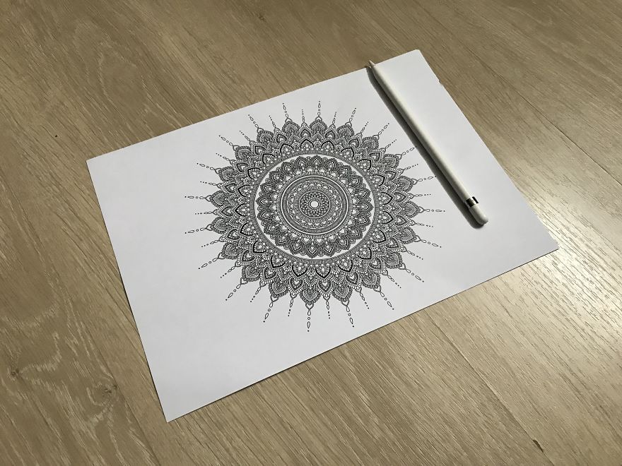 I Draw And Paint Mandalas To Cure My Anxiety I Draw And Paint Mandalas To Cure My Anxiety