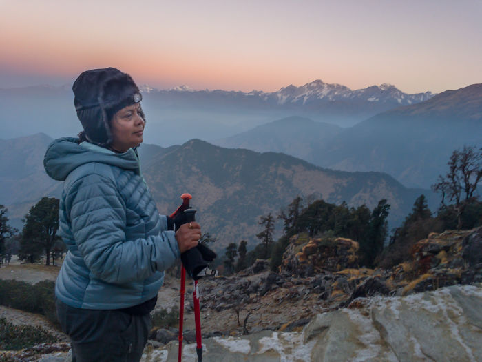 I Made My 58-Year Old Mother Climb The Himalayas At 13k Feet