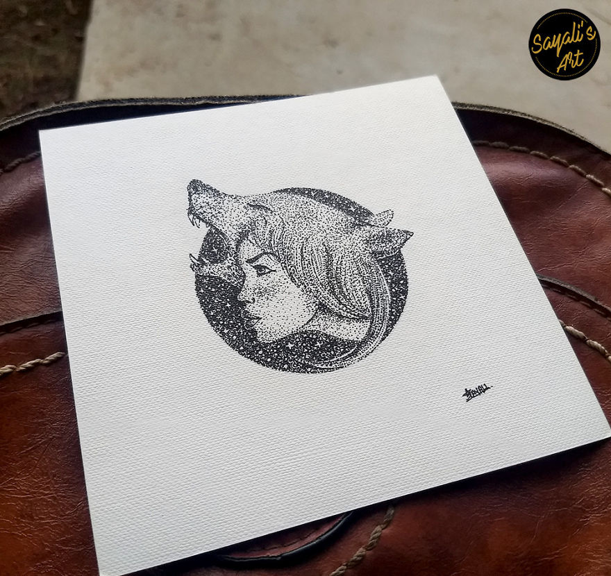 Wolf Girl Is An Attitude Of Living Life