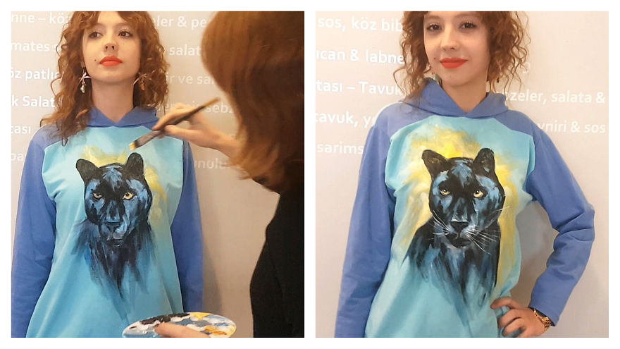 I Painted Clothes On People To Show How Mass-Market Clothing Can Be Turned Into The Piece Of Art. I Painted Clothes On People To Show How Mass-Market Clothing Can Be Turned Into The Piece Of Art.