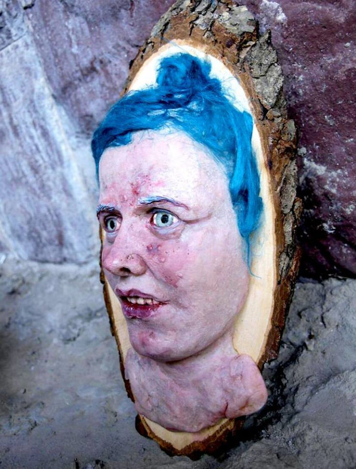 I Sculpt Faces Of Polymer Clay