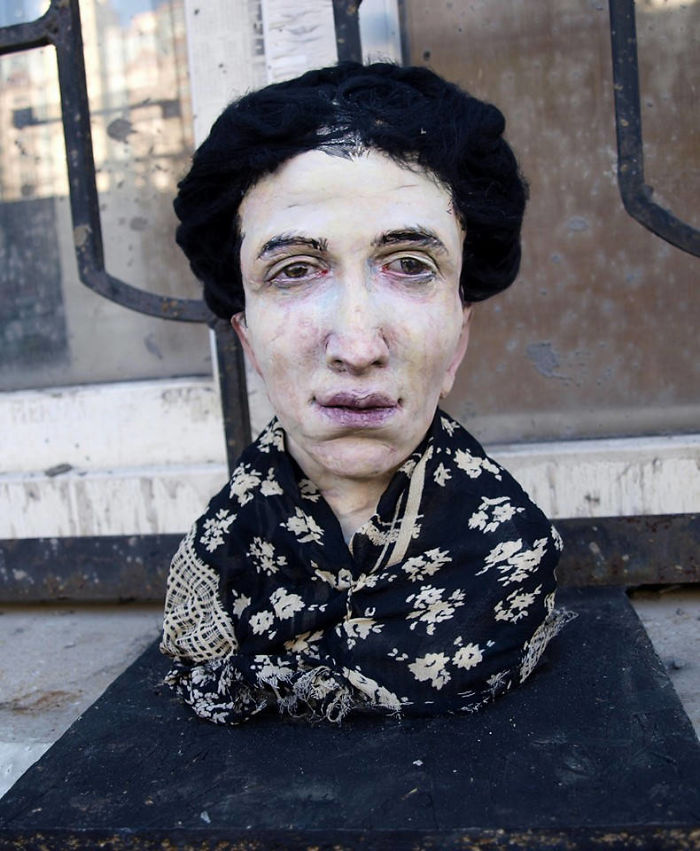 I Sculpt Faces Of Polymer Clay