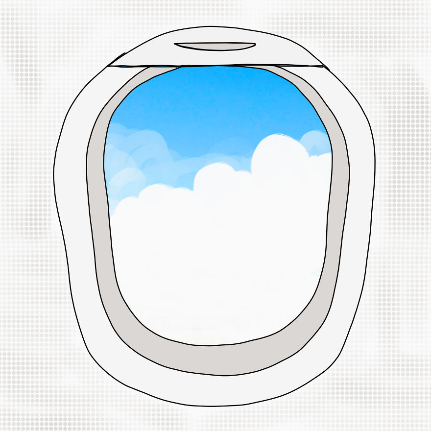 I Could Only See Clouds When I Flew To Germany The Other Day