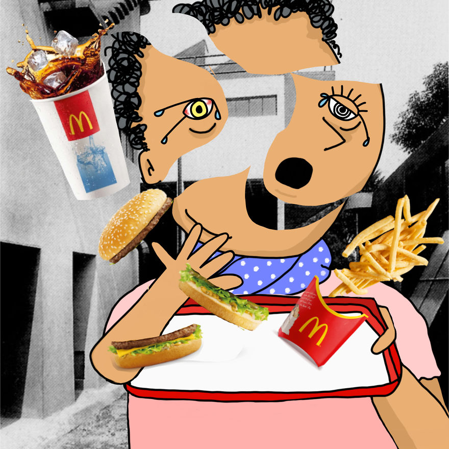 When You Order At Mcdonalds And They Conspire To "Forget" A Crucial Component, Like Dressing On The Side. Pure Evil