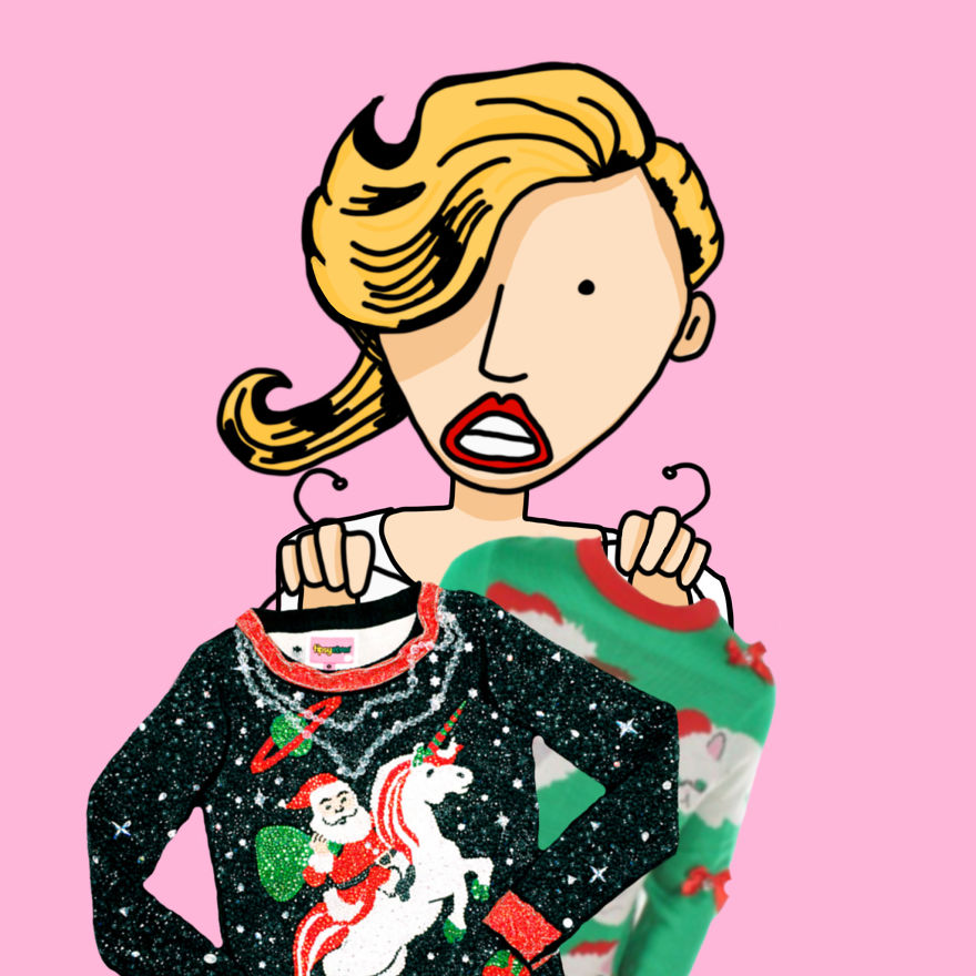 I Can't Decide Which Christmas Sweater That Is The Ugliest