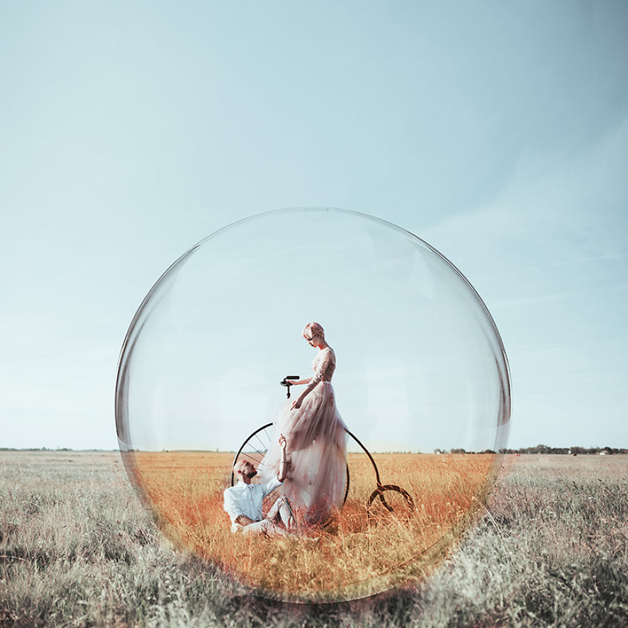 There Are Just Two Of Us, In Our Own World, Nobody Can Hurt Us