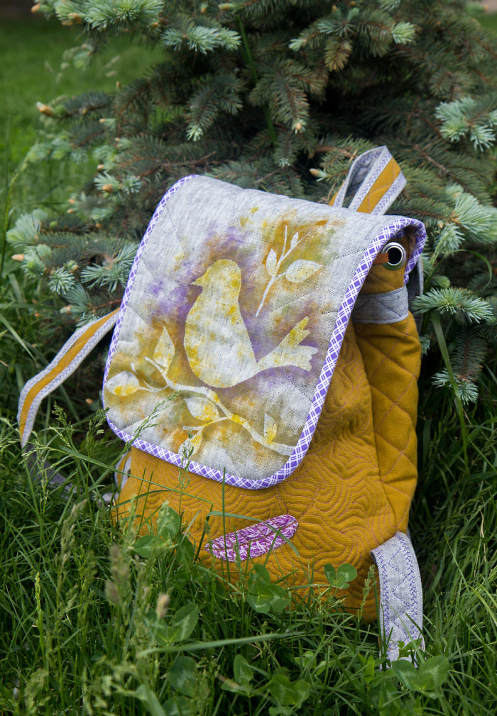Together With My Mom, We Create One-Of-A-Kind Hand-Painted Backpacks