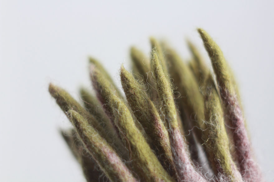 Dancing Groot In A Pot: Needle Felted Figurine