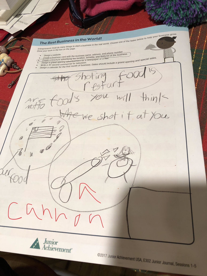 My Daughters Restaurant Brochure My Daughters Restaurant Brochure