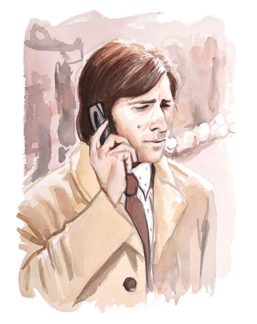 I Made Paintings Of People On The Phone I Made Paintings Of People On The Phone