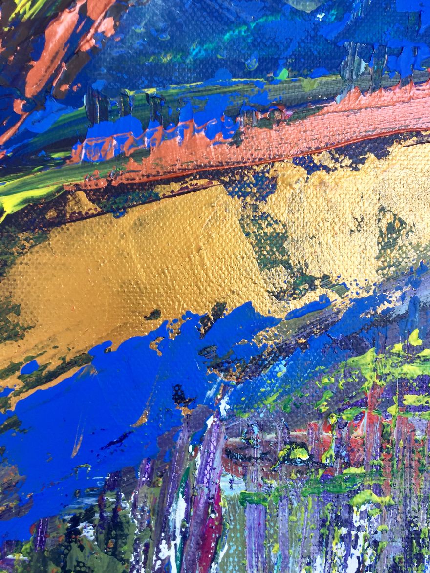 I Painted October In Manhattan I Painted October In Manhattan