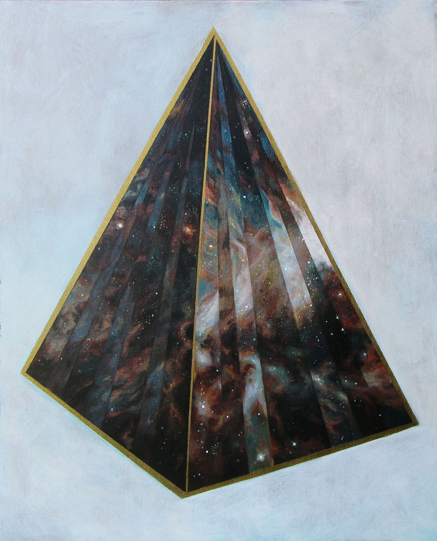 Painting Series Using Hubble Images & Geometry (20+paintings) Painting Series Using Hubble Images & Geometry (20+paintings)