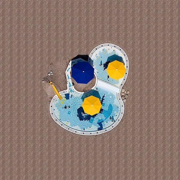 Photographer Creates Series Of Pools Like You've Never Seen