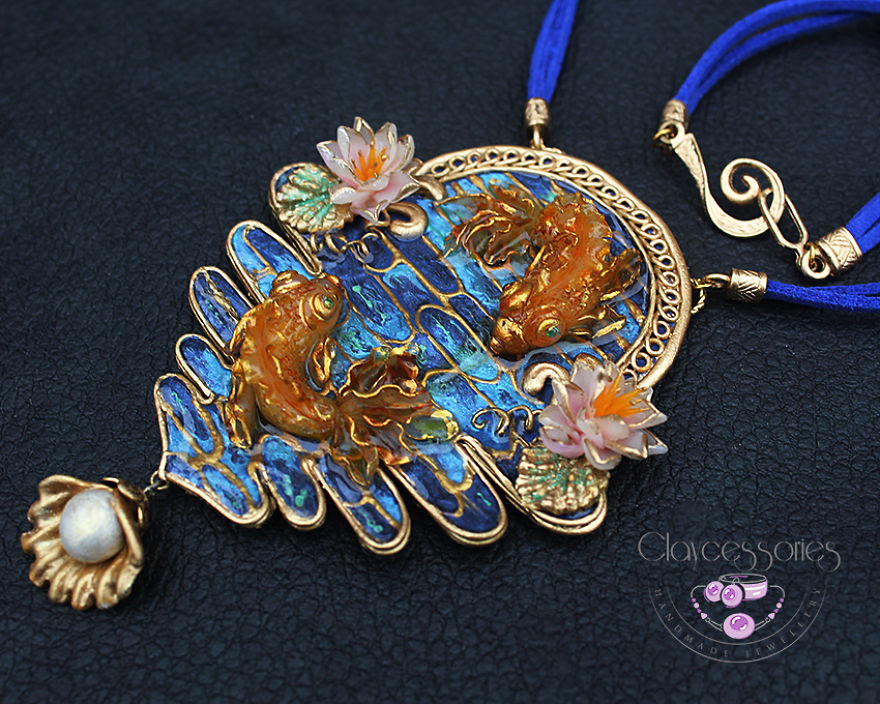 I Use Polymer Clay To Create Unique Art Jewellery