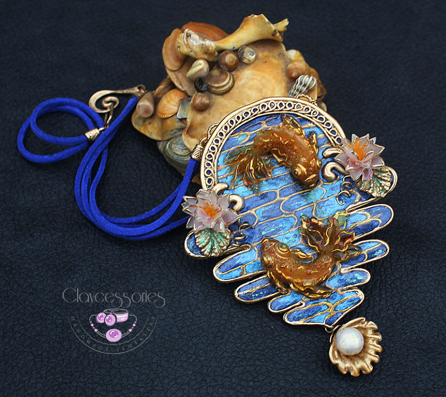 I Use Polymer Clay To Create Unique Art Jewellery