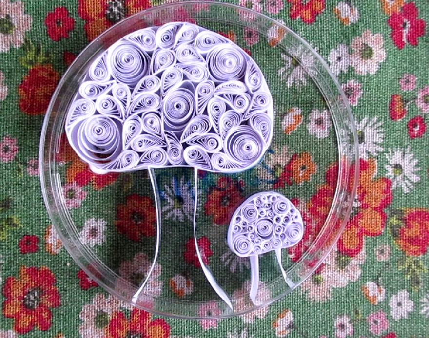 We Made Quilling Window Decorations To Prevent Bird Crashes We Made Quilling Window Decorations To Prevent Bird Crashes