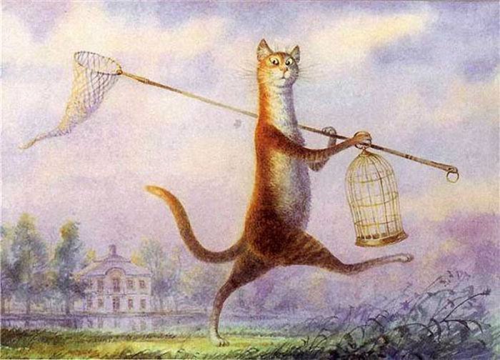 Russian Artist Makes Art With Cats And You'll Want To Put Them On The Wall