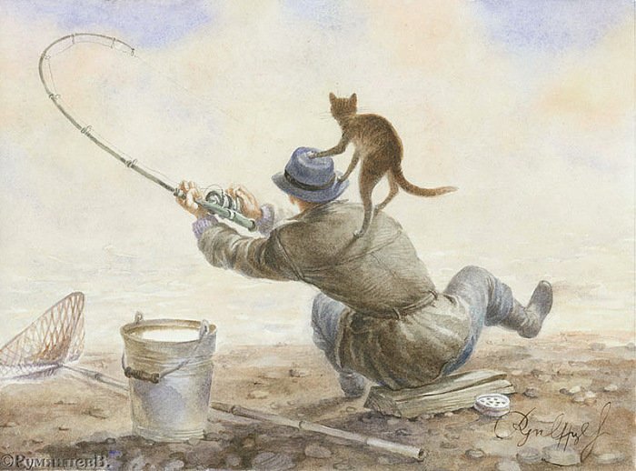 Russian Artist Makes Art With Cats And You'll Want To Put Them On The Wall