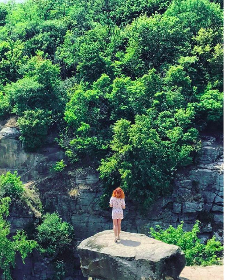 Buki, Ukraine, 2017. Feeling Small Is Not Necessary A Bad Thing. Especially In Such Places.