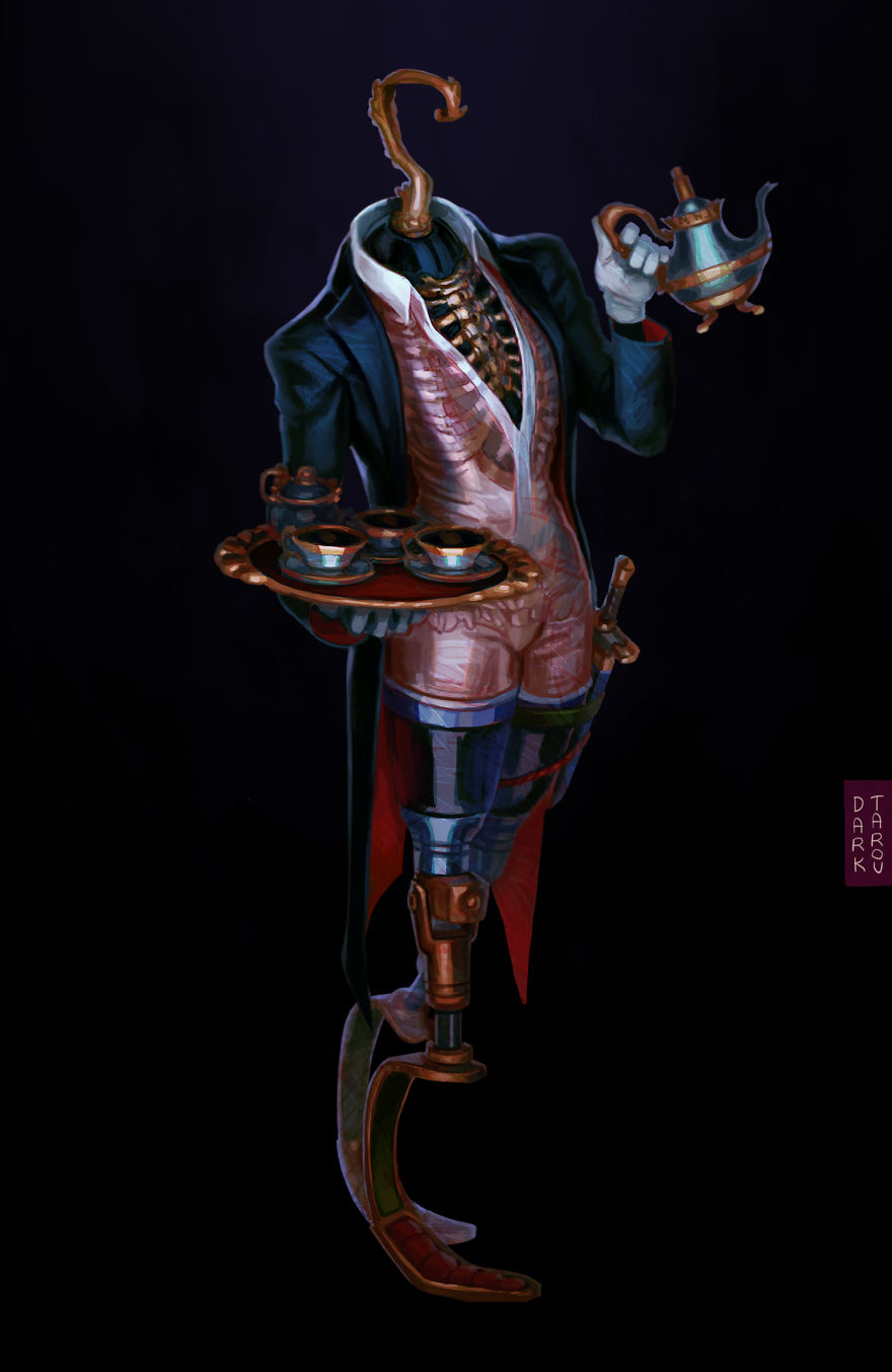 Semblance: Colorful Macabre Themed Art Exploring The Human Body