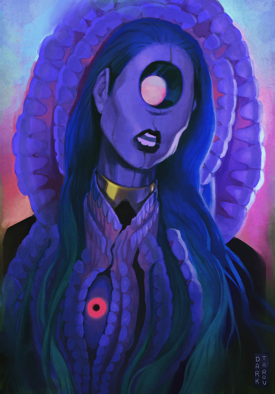 Semblance: Colorful Macabre Themed Art Exploring The Human Body Semblance: Colorful Macabre Themed Art Exploring The Human Body