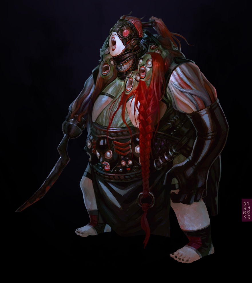 Semblance: Colorful Macabre Themed Art Exploring The Human Body