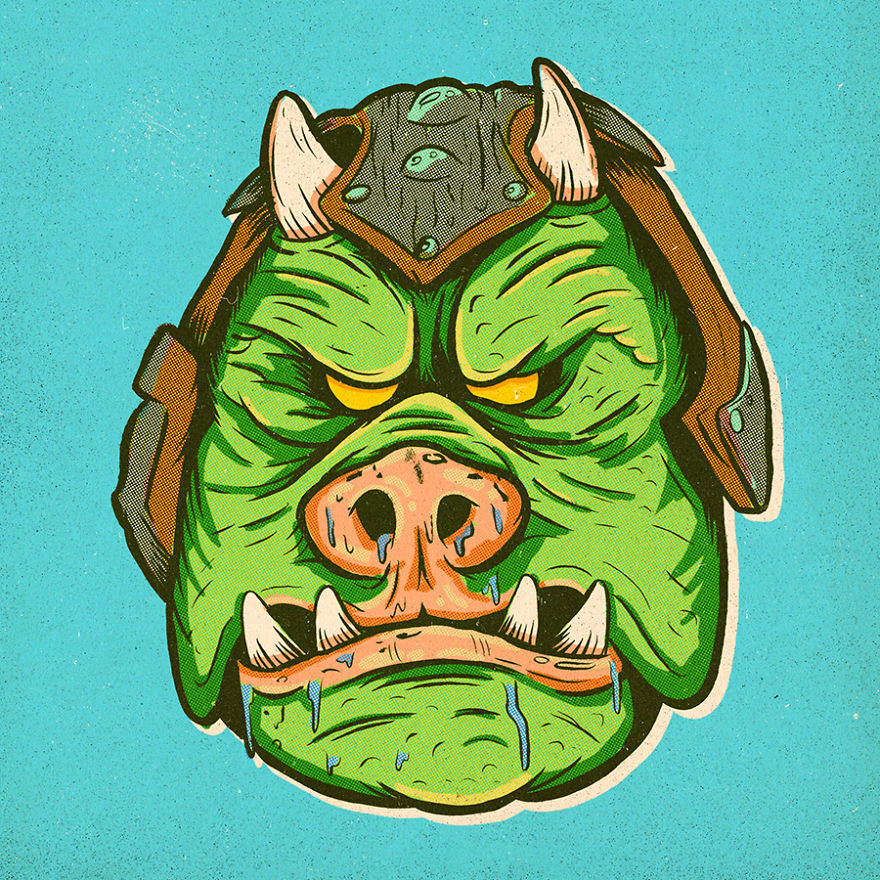 Artist Illustrates Nine Portraits Inspired By The Original Marvel Star Wars Comics