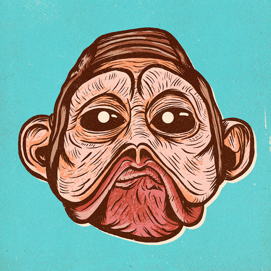 Artist Illustrates Nine Portraits Inspired By The Original Marvel Star Wars Comics