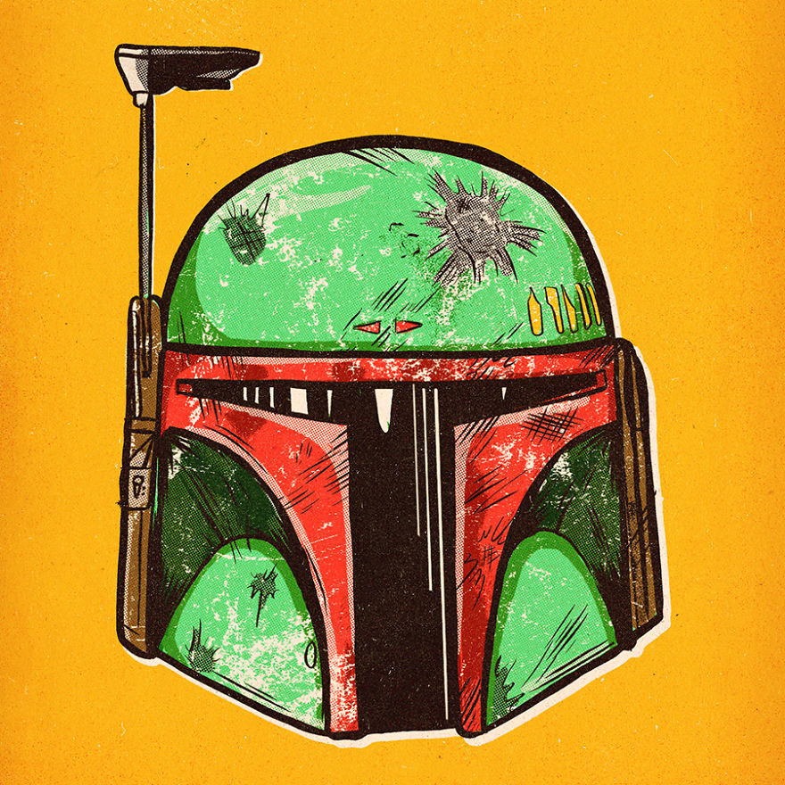Artist Illustrates Nine Portraits Inspired By The Original Marvel Star Wars Comics